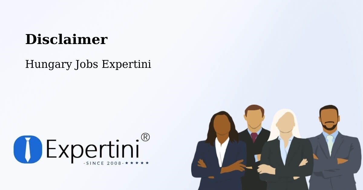 Disclaimer – Szigetcsép - Hungary Jobs Expertini